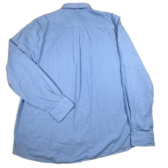 Johnnie-O Top Shelf Albin Men's‎ Large Long Sleeve Button Up Shirt – Laguna Blue